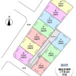 増林1丁目売地区画図